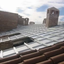 Instalaciones de estructuras en tejados en Madrid