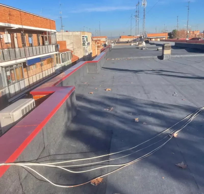 Impermeabilización de tejados en Madrid