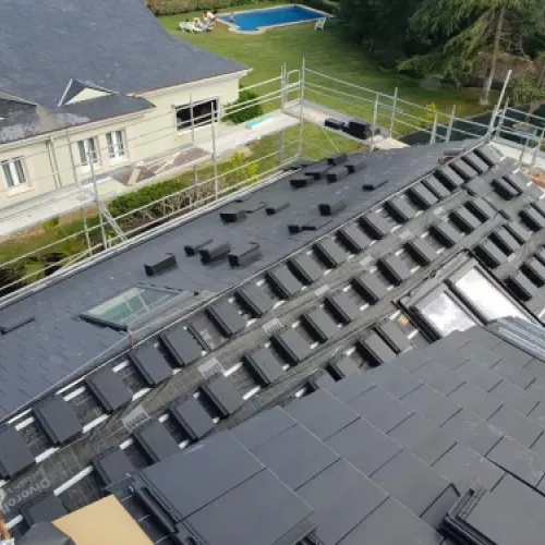 Tejados con estructuras aligeradas , Madrid